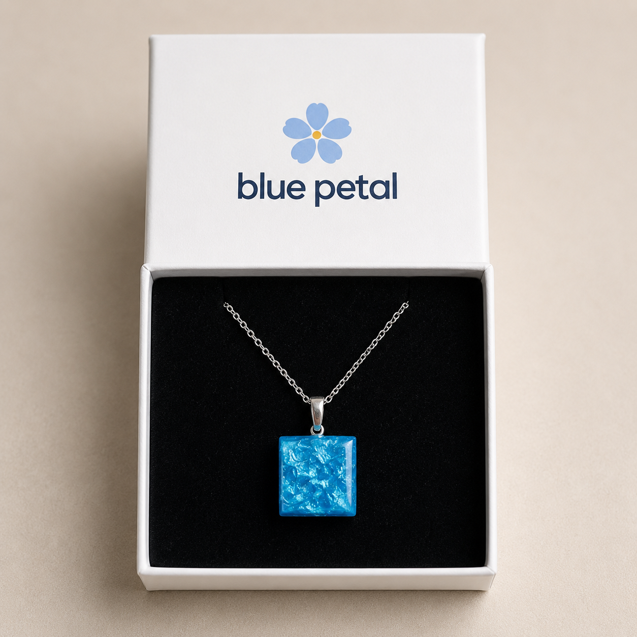 Square Keepsake Necklace