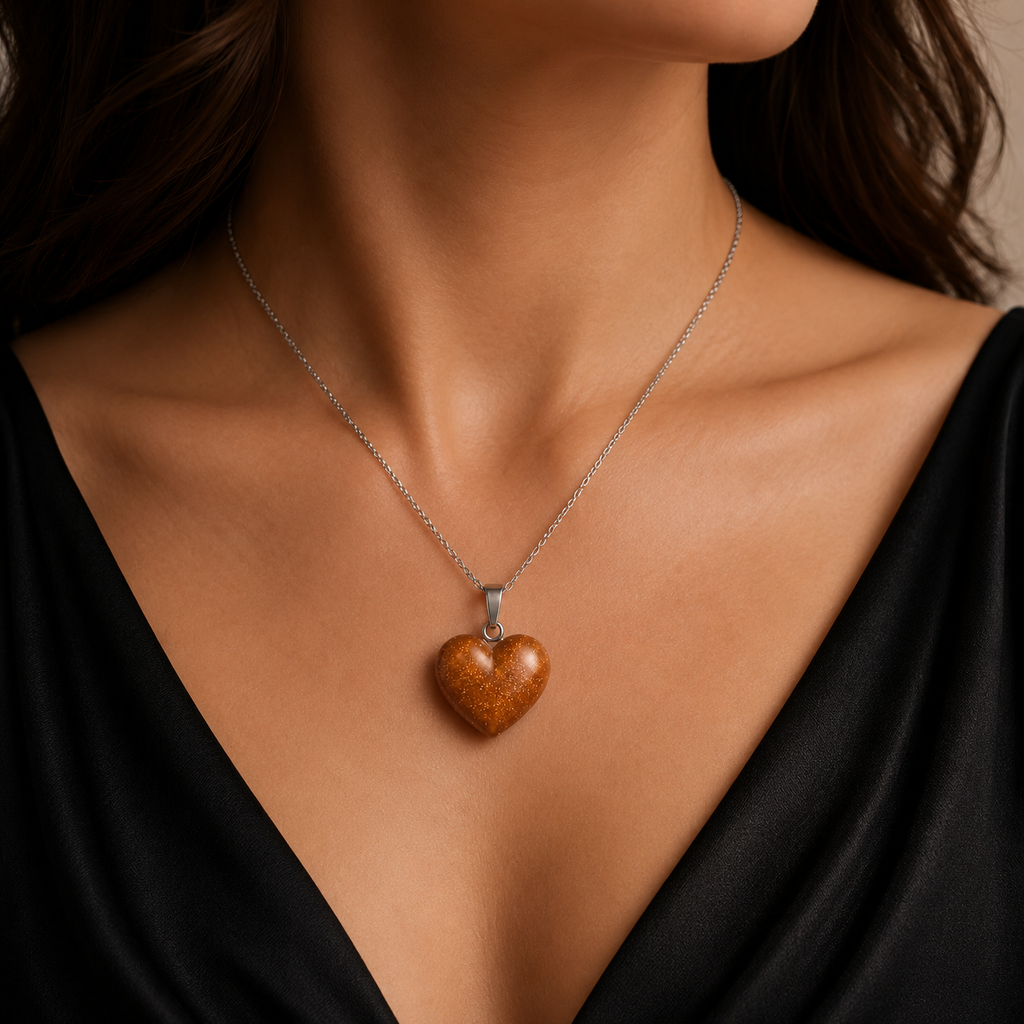 Heart Shaped Keepsake Necklace