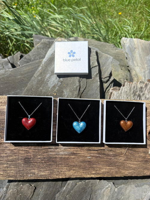 Heart Shaped Keepsake Necklace