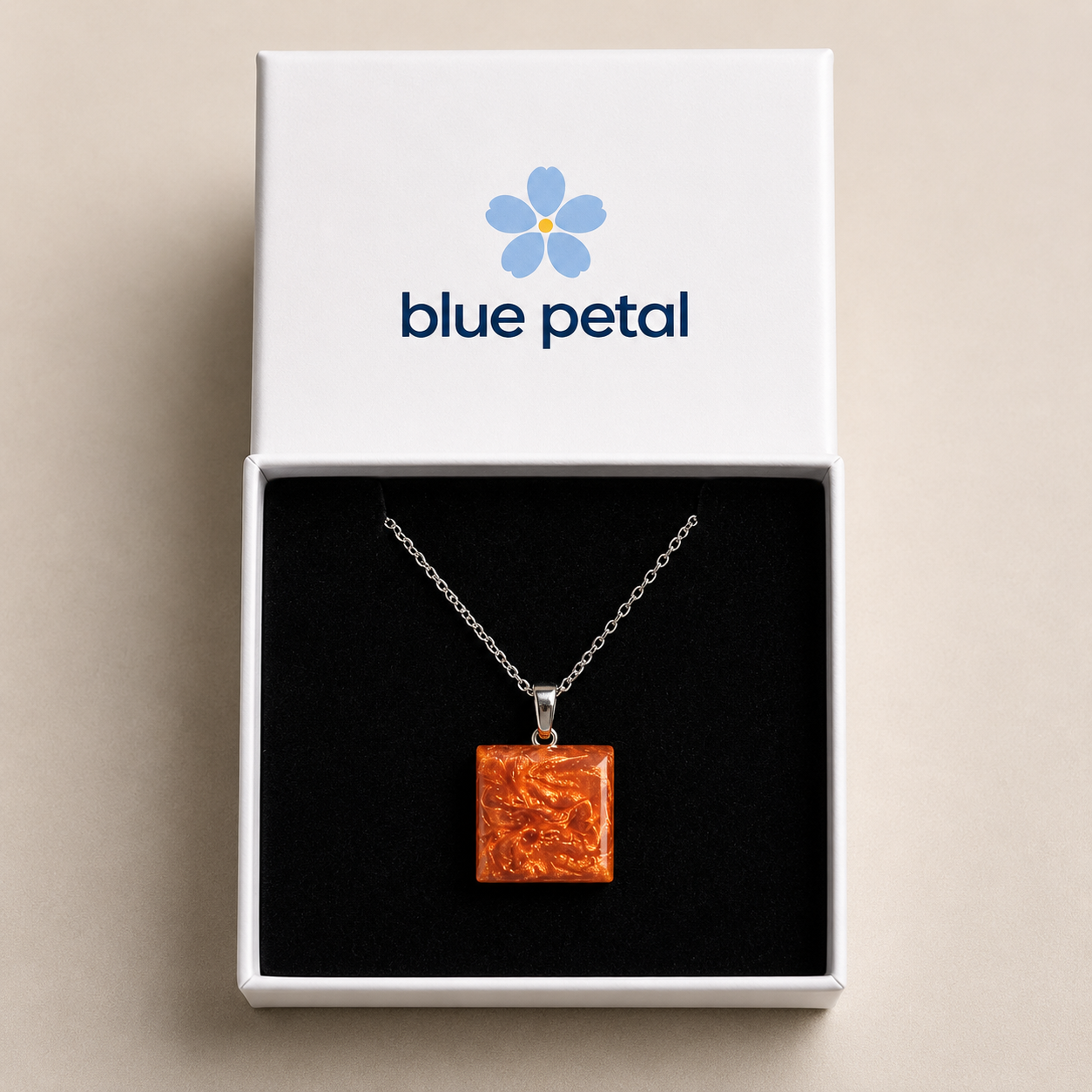 Square Keepsake Necklace