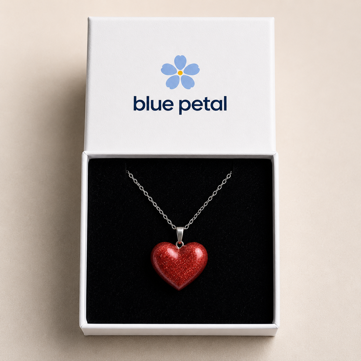 Heart Shaped Keepsake Necklace